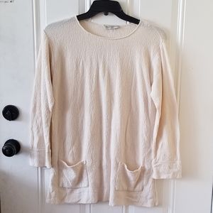Margaret Winters Sweater 100%Cotton